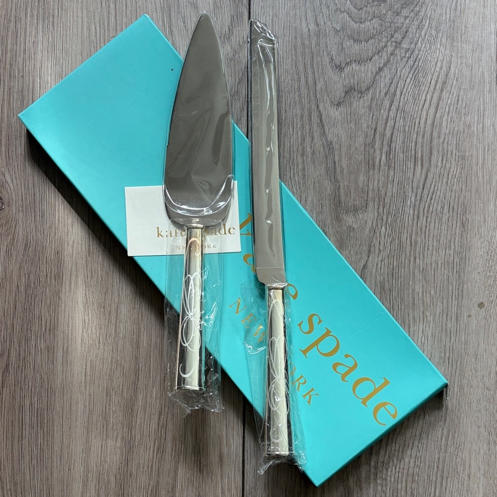 kate spade Lenox Cake Knife and Server
